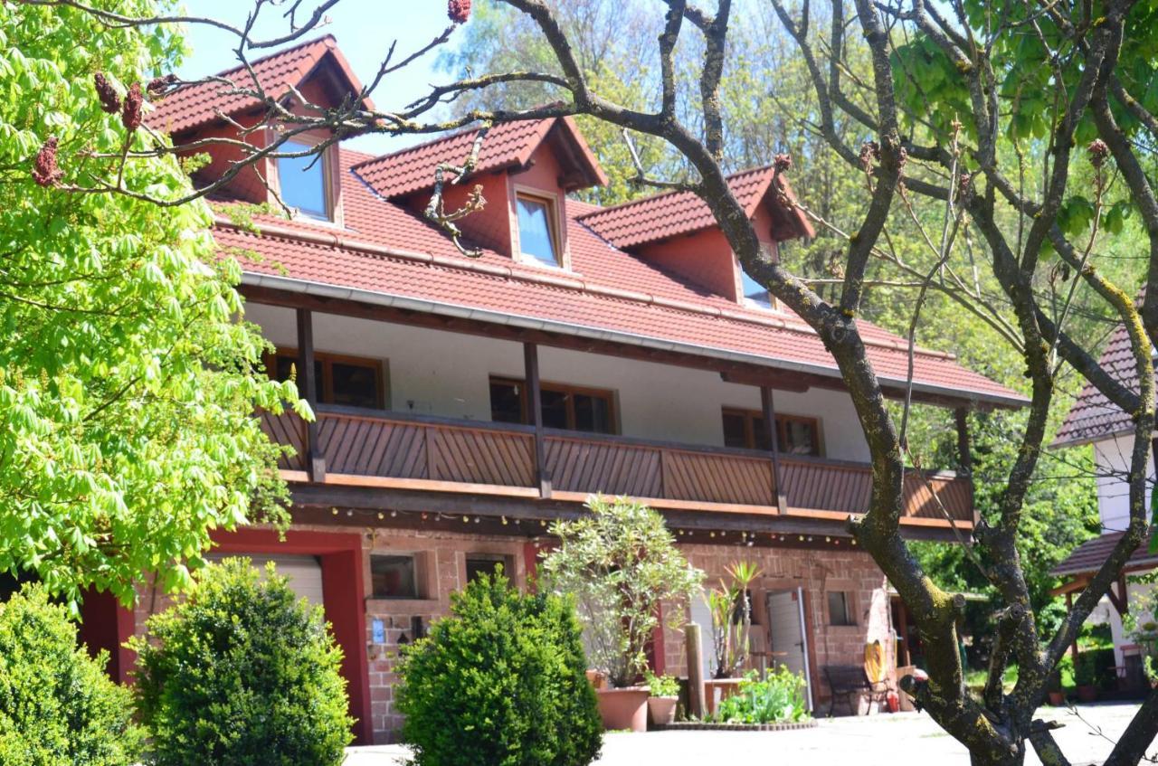 Ferienwohnungen Hof Heiderich Oberzent Exterior foto